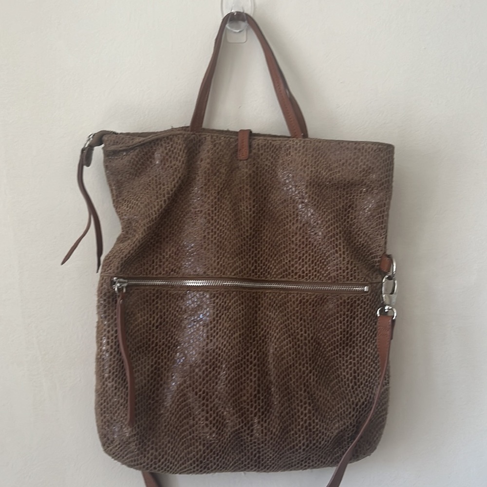 Sorial New York Python Messenger Snake Crossbody … - image 2